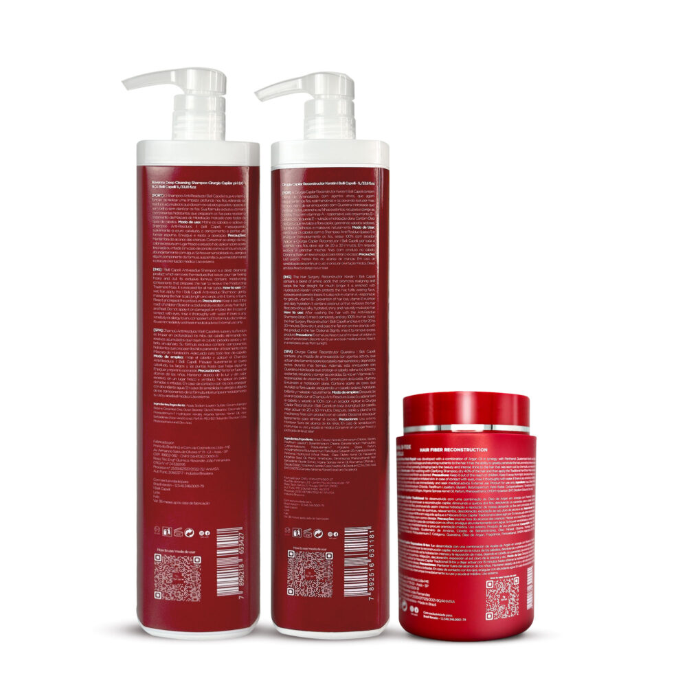 I Belli Capelli Ravenna Intense Hair Surgery Kit + Btox Repair Mask - Image 3