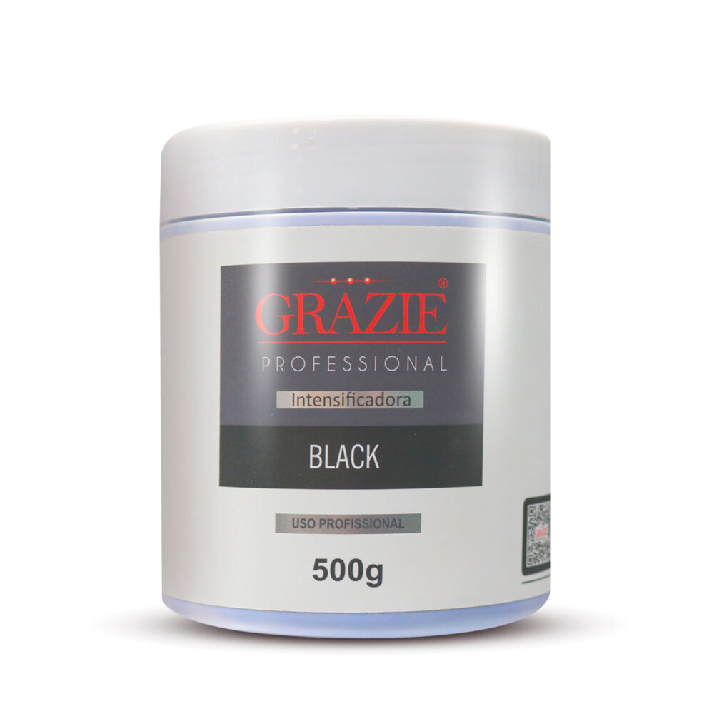 Grazie Treatment Black Toning Hair Mask – 500g | 17.63 oz