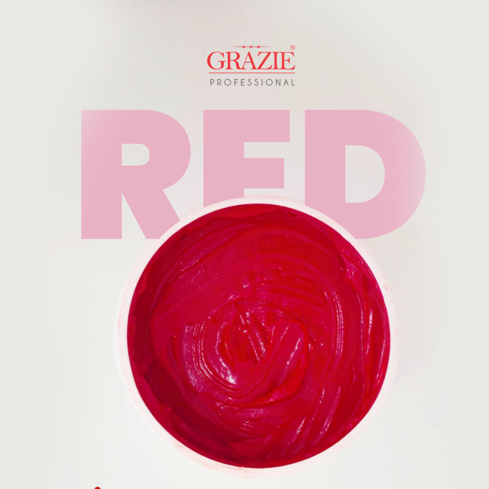 Grazie Red Color Intensifying Hair Mask – 500g | 17.63 oz - Image 2
