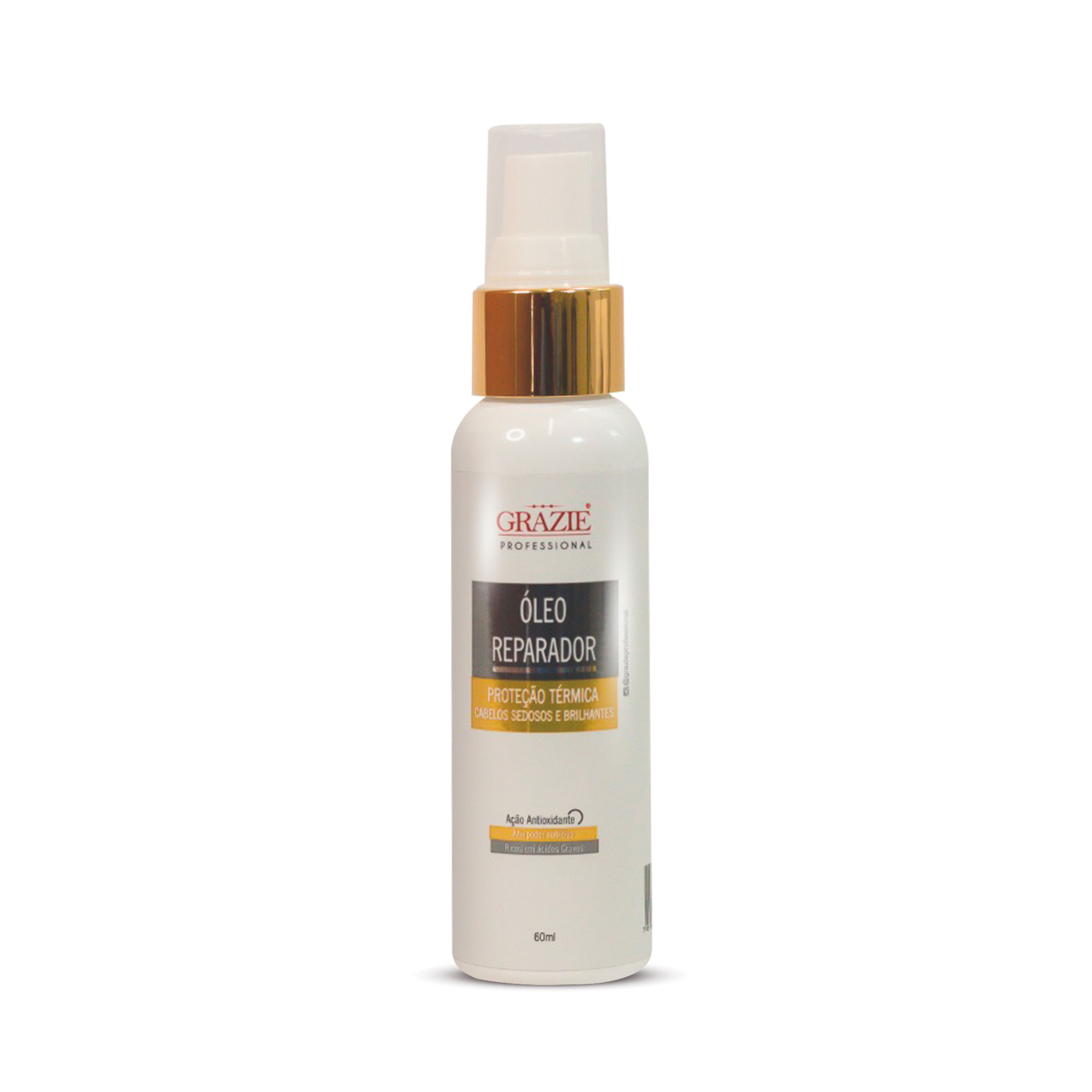 Grazie Professional Repair Oil Heat Protection & Instant Shine 60ml | 2.03 fl oz