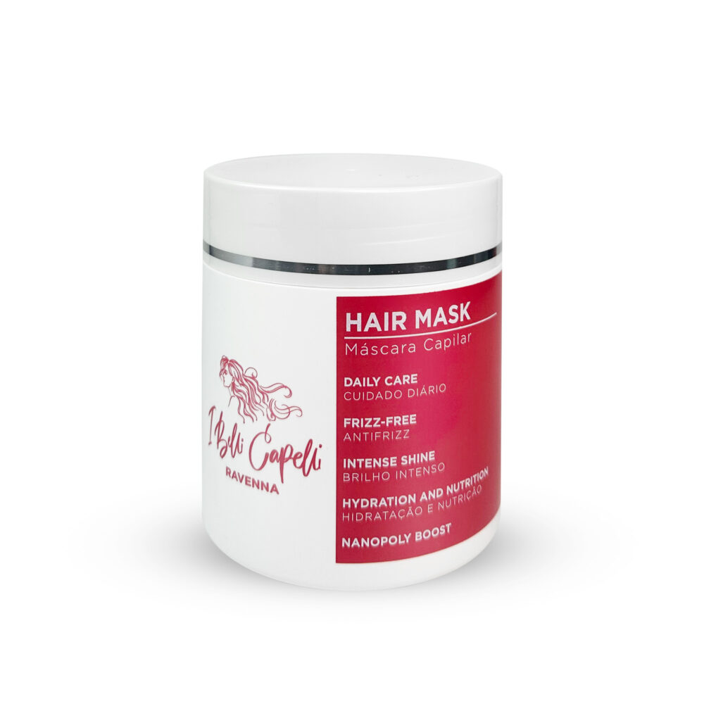 I Belli Capelli Ravenna Daily Care Hair Mask with Aloe Vera Deep Hydration & Nourishment 16.9 fl.oz