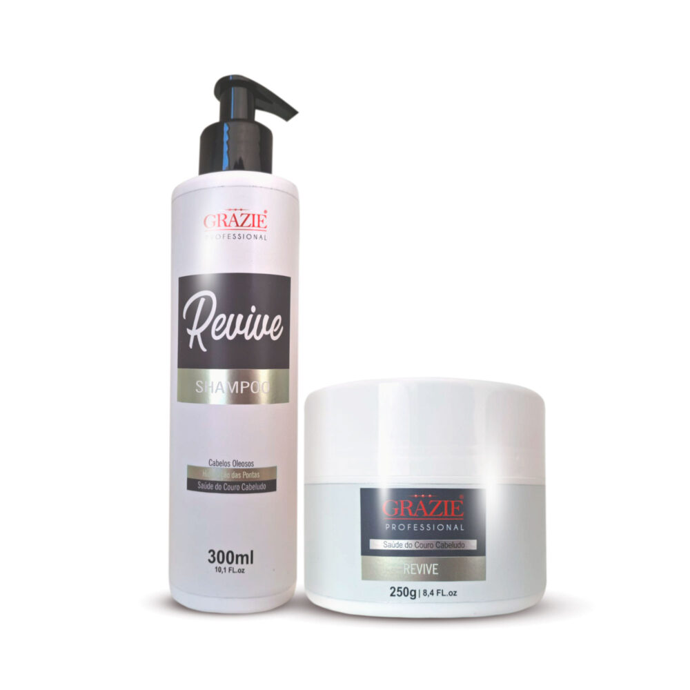 Kit Grazie Professional Revive Scalp Health – Shampoo + Hair Mask