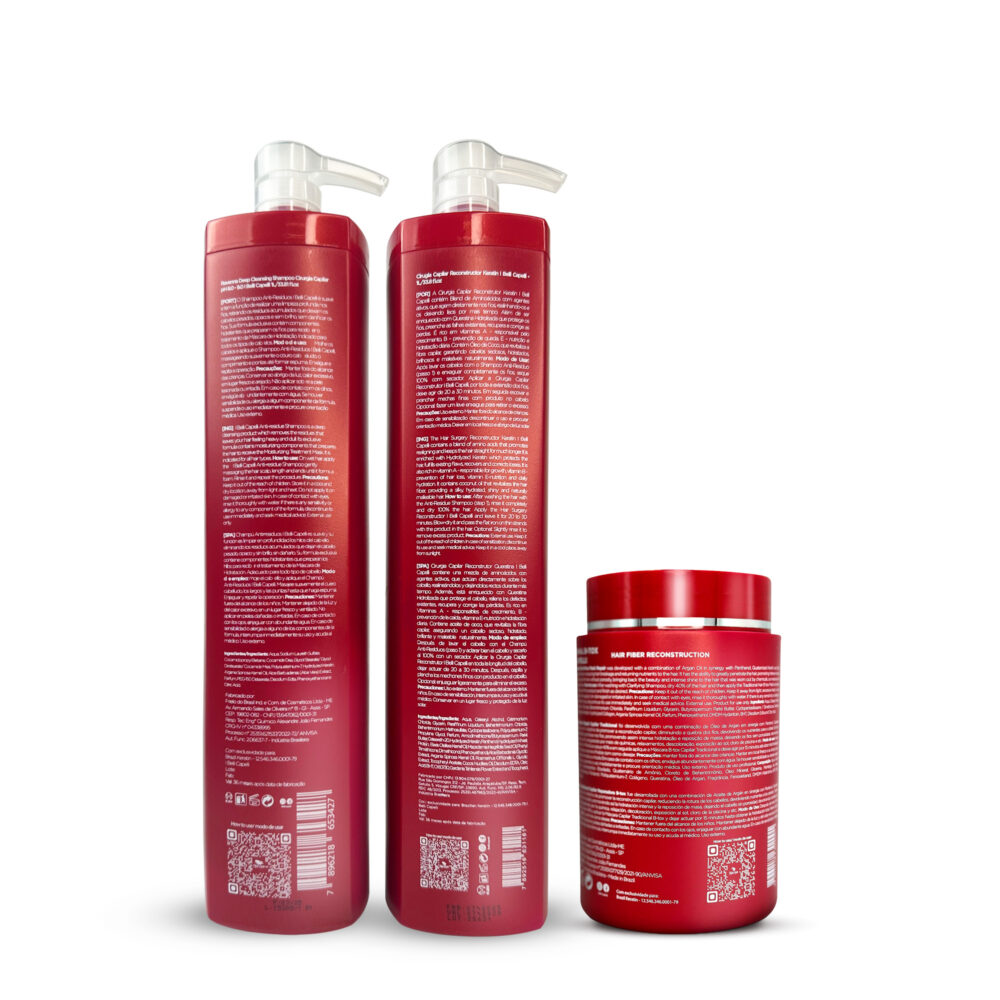 I Belli Capelli Ravenna Intense Hair Surgery Kit + Btox Repair Mask - Image 3