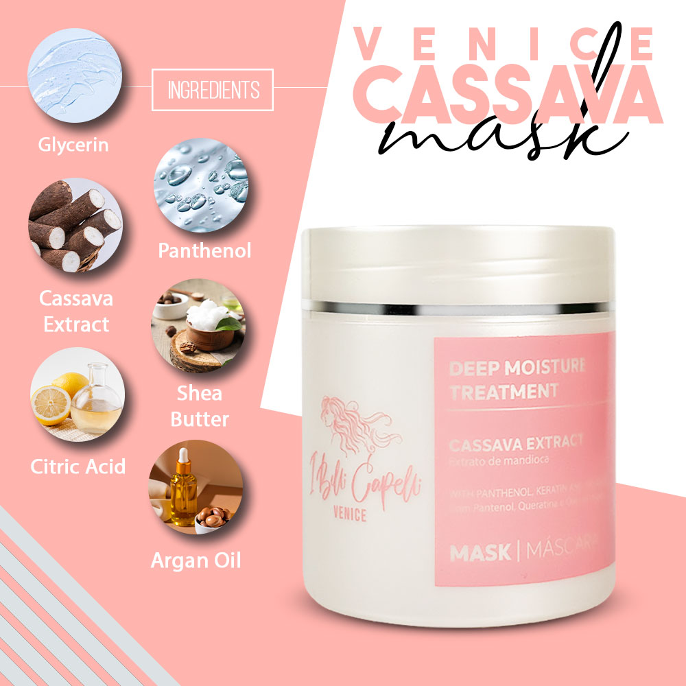 Ultimate Hair Repair Kit – Cassava Mask & Repair Oil - Image 3