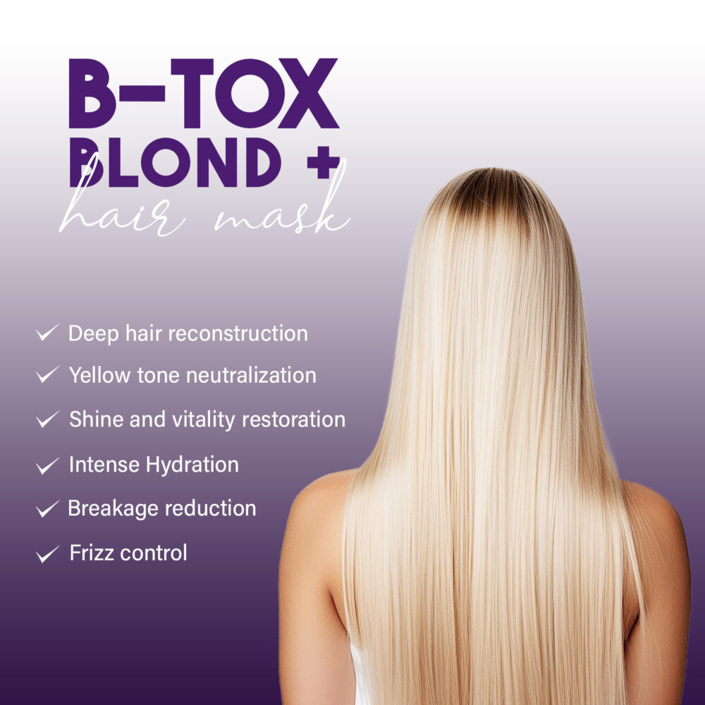I Belli Capelli Ravenna B-tox Blond Kit – Hair Mask + B-tox Blond - Image 3