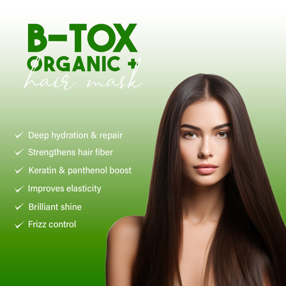I Belli Capelli Ravenna B-tox Organic Kit – Hair Mask 500g + B-tox Organic 1kg - Image 3