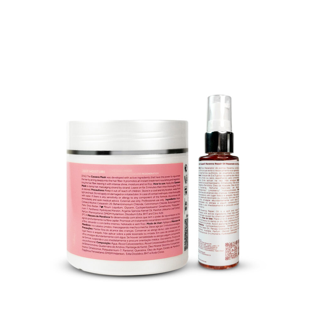 Ultimate Hair Repair Kit – Cassava Mask & Repair Oil - Image 2