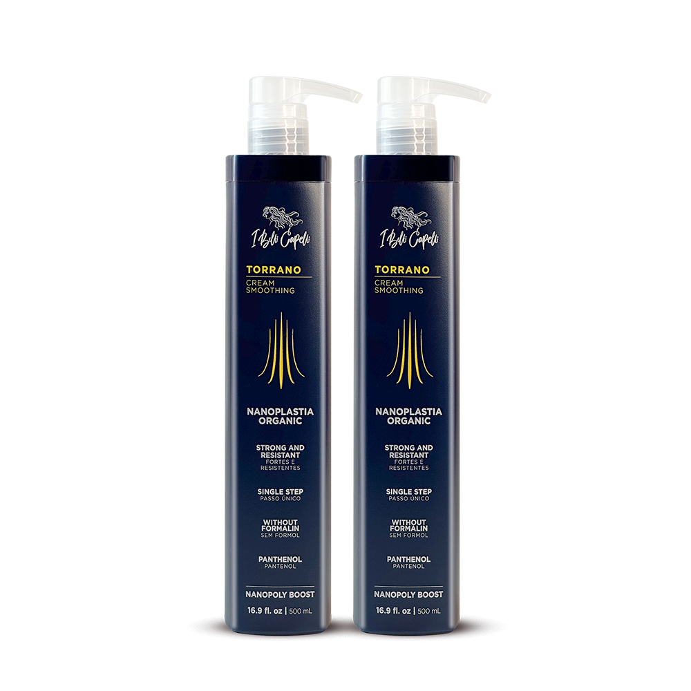 I Belli Capelli Torrano Organic Mask Thermal Sealing Single Step Without Formaldehyde Kit 2x500ml/2×16.90 fl.oz