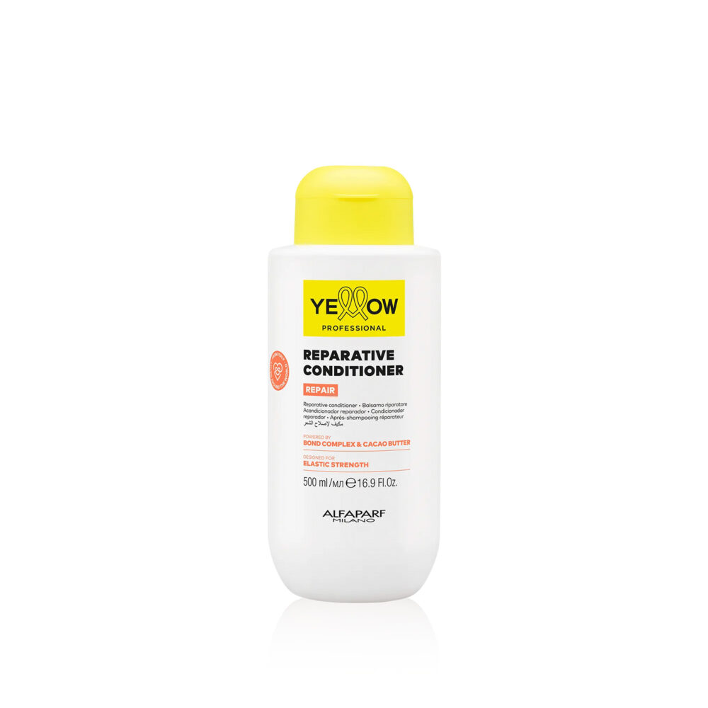 Kit Alfaparf Shampoo Conditioner Yellow Repair Almond Proteins Cacao Hair Care 2x500ml/2x16.9fl.oz - Image 3